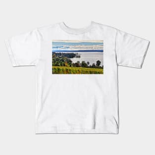 Autumn at Lake Constance near Birnau, Germany Kids T-Shirt